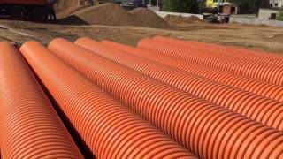 Трубы гофрированные Corex