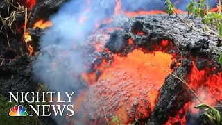 Officials Warn Largest Hawaii Volcano Eruption Is ‘Imminent’ | NBC Nightly News
