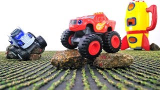 Вспыш, Крушила и Зег - Машинки на Луне - Видео для детей