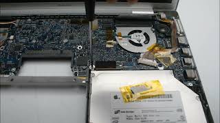 Macbook A1226 Laptop disassembly