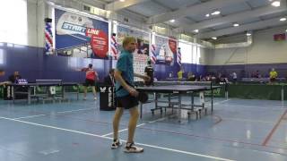 Grebnev - Zimarin. Russian Youth Table Tennis Championship 2016. FHD