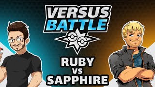 Pokemon Versus Battle | RUBY VS. SAPPHIRE!
