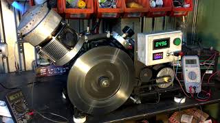Электростанция с двигателем Стирлинга. Power plant with a Stirling engine.