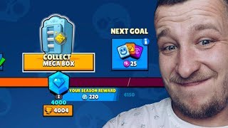 WBIJAMY 4000 PUCHARKÓW I OTWIERAMY MEGA BOXA! BRAWL STARS POLSKA