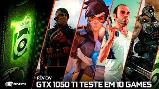 Teste Nvidia GTX 1050 Ti + I5 6600K em 10 jogos | "GTA V, Battlefield 1, CS-GO e mais