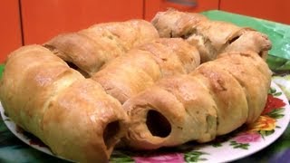 Сосиски в тесте ★ приготовление сосисок в тесте дома!