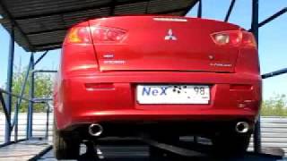 NeX® -_Mitsubishi Lancer X. Глушитель серии -Форсаж-