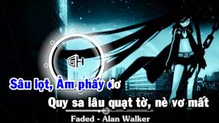 [ Karaoke ] Faded (Phết-đựt) || Phiên âm Việt sub 100%