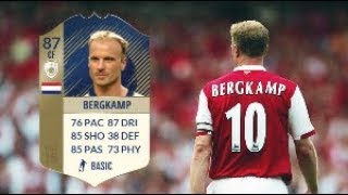 Fifa 18 Dennis Bergkamp (87) Player Review