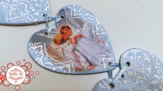 Мастер-класс от Ютты Арт. Оригинальная ВАЛЕНТИНКА своими руками. Сувенир ко ДНЮ ВЛЮБЛЕННЫХ!!!