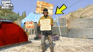 GTA 5 REAL LIFE HOMELESS MOD #1