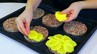 Что приготовить из фарша и картошки? НОВЫЙ Рецепт на УЖИН или на ОБЕД!