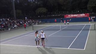 全日本選手権 2016 女子ダブルス 準決勝   今西 大前 vs 瀬間 藤原