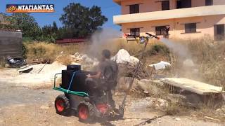 Καρότσι μεταφοράς 4Χ4 DAMAC πολυμηχάνημα με αντλία ψεκασμού και κινητή μπάρα