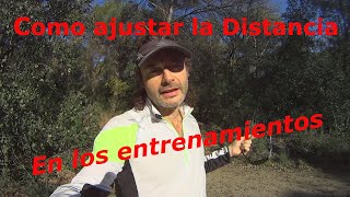 Como ajustar la distancia de entrenamiento | RT3 Trail Runner