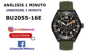 BU2055-16E Citizen Revisión 1 Minuto Unboxing 1 Minute