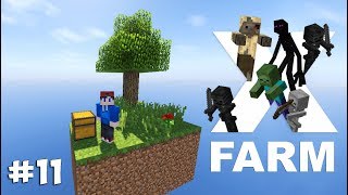 МАЙНКРАФТ ВЫЖИВАНИЕ НА ОСТРОВЕ - SKYBLOCK # 11 ФЕРМА Икс-Фарм/X-Farm