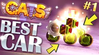 BEST CAR! | CATS Game Crash Arena Turbo Stars: Build & Testing #1
