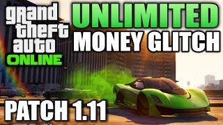 GTA 5 ONLINE - UNLIMITED MONEY GLITCH - After Patch 1.11 ("Gta 5 glitches")