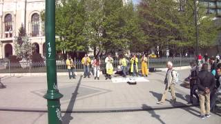 Hungarian street music next to Vigadó tér