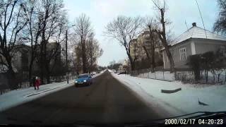 ДТП на відеореєстратор Калуш 09.02.2015