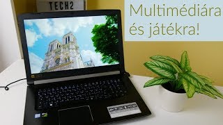 Multimédiára és játékra | Acer Aspire 7 (A717-71G) teszt