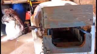 READY 2013 trapping season, Testing new dog proof racoon boxes
