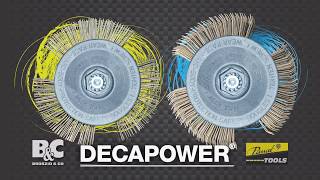 Brosses à décaper DECAPOWER