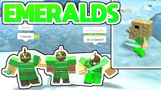 EMERALDS + SHIPWRECKS + CRYSTAL METEOR!!! (Roblox Booga Booga)
