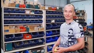 Рабочие будни: Хранение метизов и Верстак