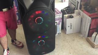 PARTY-215LED Altavoz amplificado recargable