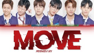[PRODUCE X 101] SIXC (6 Crazy) - 'MOVE (움직여)' (Prod. by ZICO) [HAN|ROM|TÜRKÇE ALTYAZILI]