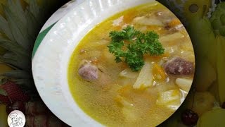 Суп из куриных сердечек