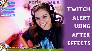 Twitch Sub Alert Walkthrough in After Effects