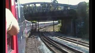 Historic rail trip. Bristol TM to Clifton Suspension Bridge. "HST snake" Brunelian charter