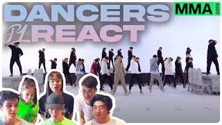 Dancers React to BTS 방탄소년단 'Dionysus' MMA Dance Practice