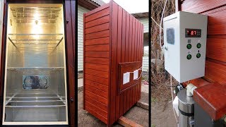 Коптильный шкаф (ИЗГОТОВЛЕНИЕ | ОБЗОР | ТЕСТ)