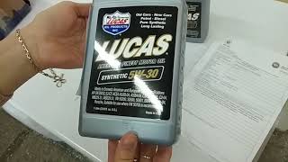 Lucas Synthetic 5W-40 и Lucas Synthetic 5W-30 приемка в лабораторию УРЦТЭиД