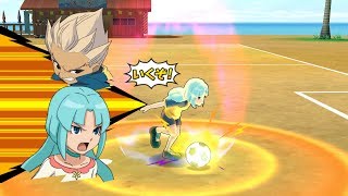 Inazuma Eleven GO Strikers 2013 Raimon Custom vs The Little Giants (hacks for Dolphin)