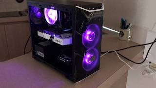 PC Build using Masterbox lite 3.1, GTX970, i3-7100, H110 + Verge tips