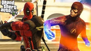 ВИДЕО СКОРТИ ГТА 5 МОДЫ ДЭДПУЛ VS ФЛЕШ! ОБЗОР МОДА В GTA 5! ЭКСПЕРИМЕНТЫ В ГТА