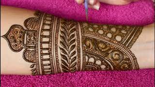 Bridal style Mehndi design | Full hand mehndi design | 2019 |