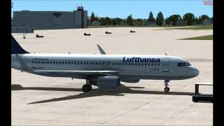 (FSCloud)Flight Simulator X | DLH2416 | EDDN-EDDM | Die KI-744 zwingt mich zum Go-Around