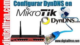 Configurar dominio DynDns en Router Mikrotik a través de Winbox