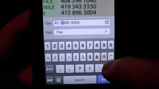 ScanBizCards Business Card Reader iPhone App Review CrazyMikesapps.com