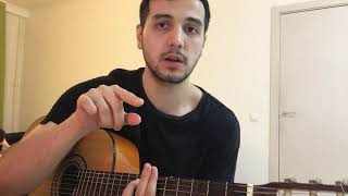 Ramil Пальцами по губам разбор + кавер. Как сыграть пальцами по губам без барре и на барре.