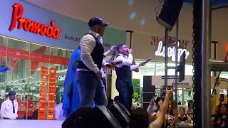 Margarita la Diosa de la Cumbia, en Plaza Sendero de Mexicali.