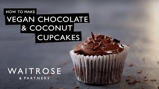 Vegan Chocolate & Coconut Cupcakes | Waitrose & Partners