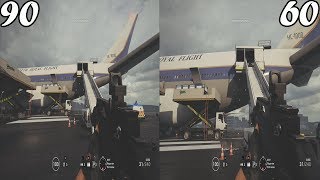 Rainbow six siege - Field Of view Comparison(90 V 60)