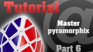 Мастер Пираморфикс: углы верхнего слоя